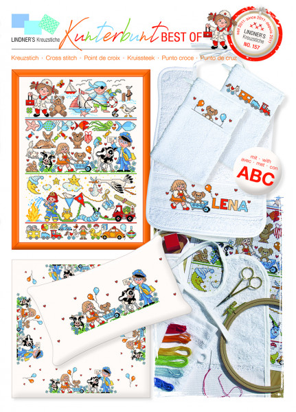Lindner's Kreuzstich No. 157 Kunterbunt - best of