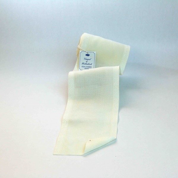 Aida-Stickband 100% BW, 120 mm, Farbe 30, beige - Welle beige