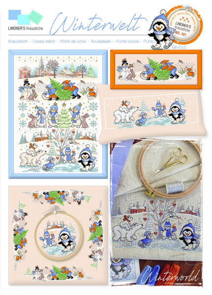 Lindner's Kreuzstich No. 161 Winterwelt